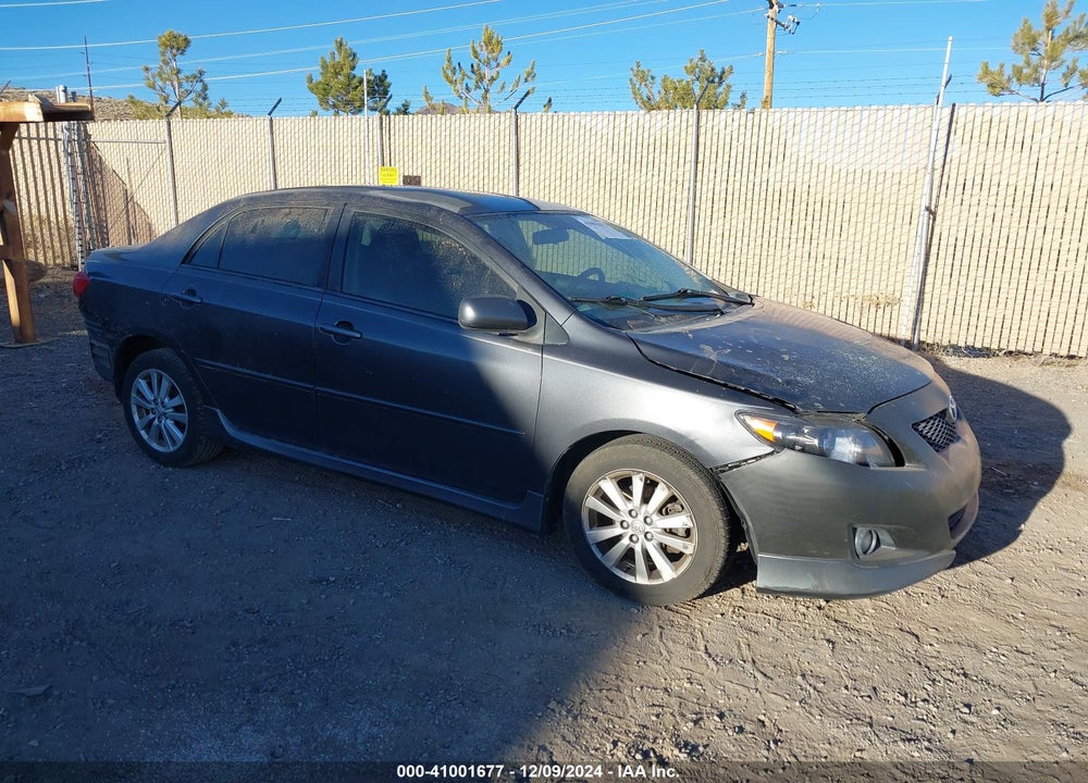2009 TOYOTA COROLLA S VIN: 1NXBU40E09Z094012