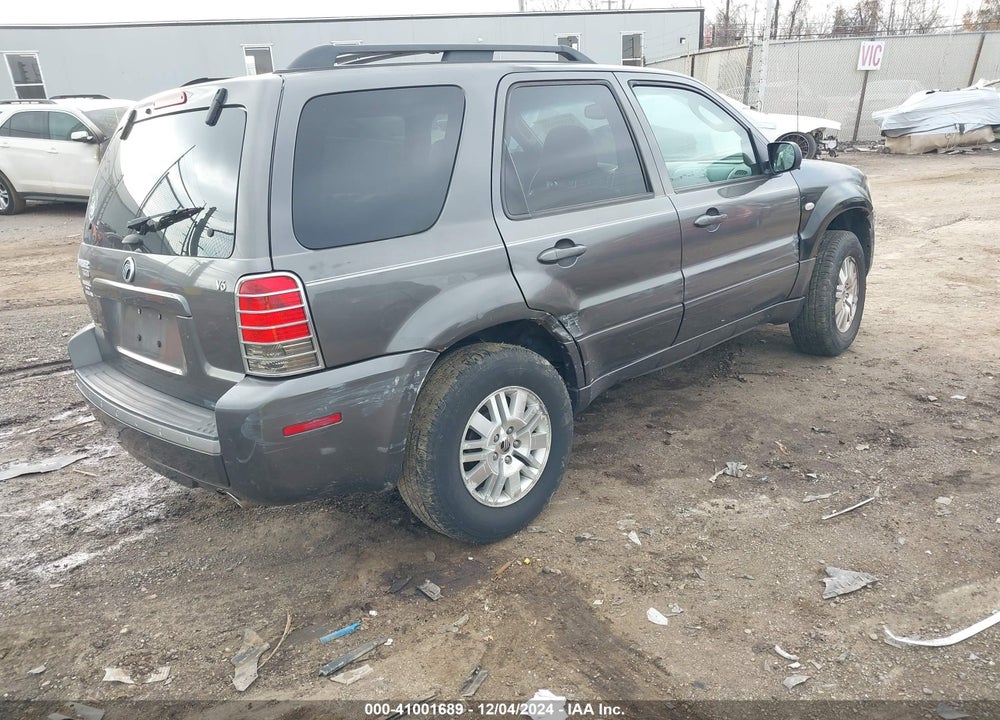 2005 MERCURY MARINER LUXURY/PREMIER VIN: 4M2CU56155DJ20546