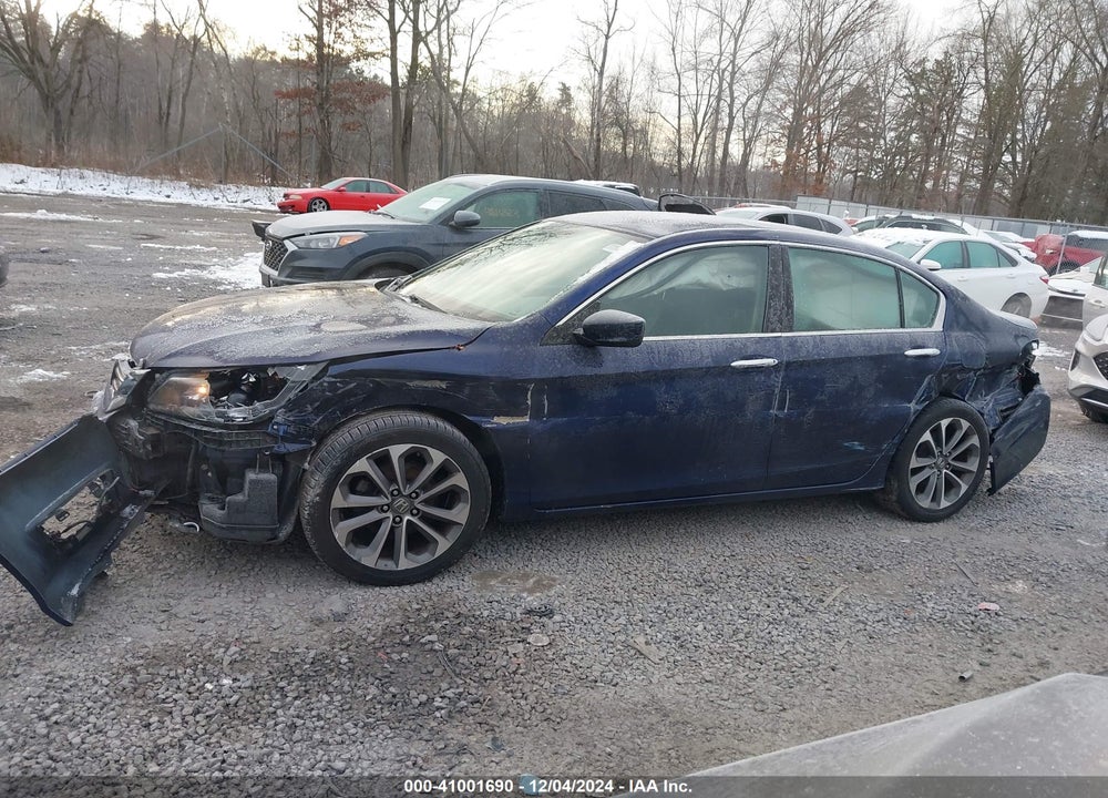 2013 HONDA ACCORD SPORT VIN: 1HGCR2F53DA177130