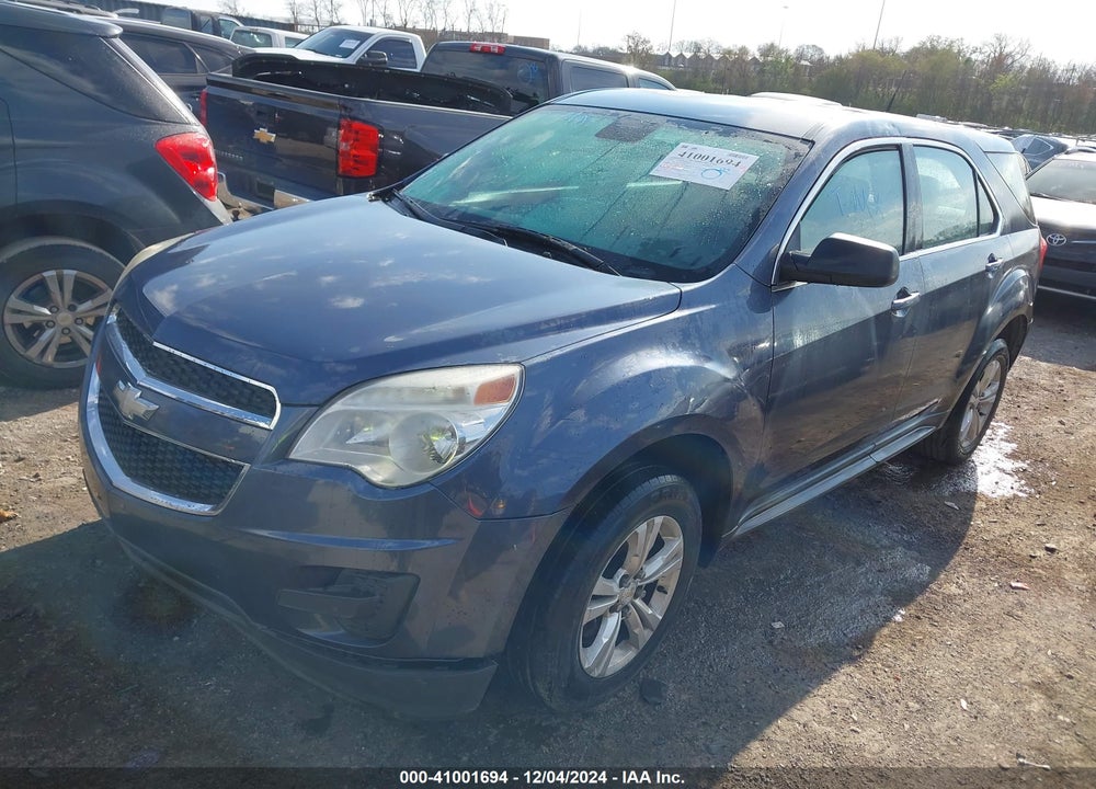 2013 CHEVROLET EQUINOX LS VIN: 2GNALBEK8D6131179