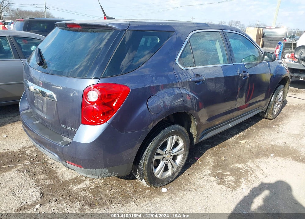 2013 CHEVROLET EQUINOX LS VIN: 2GNALBEK8D6131179