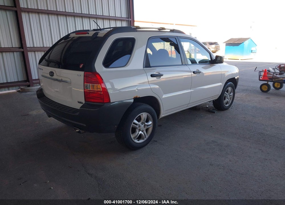 2008 KIA SPORTAGE LX V6 VIN: KNDJE723387549586