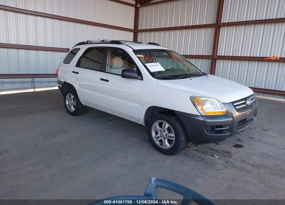 2008 KIA SPORTAGE LX V6 VIN: KNDJE723387549586