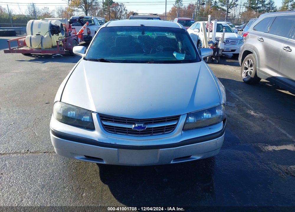 2003 CHEVROLET IMPALA POLICE VIN: 2G1WF55K239382762