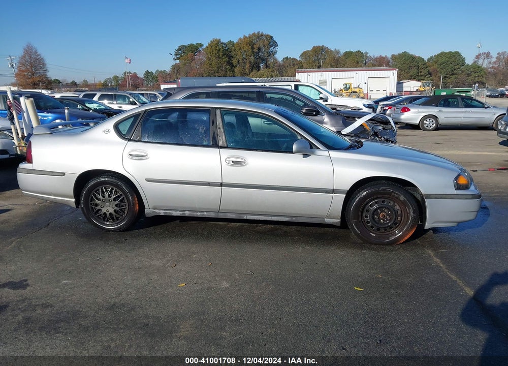 2003 CHEVROLET IMPALA POLICE VIN: 2G1WF55K239382762