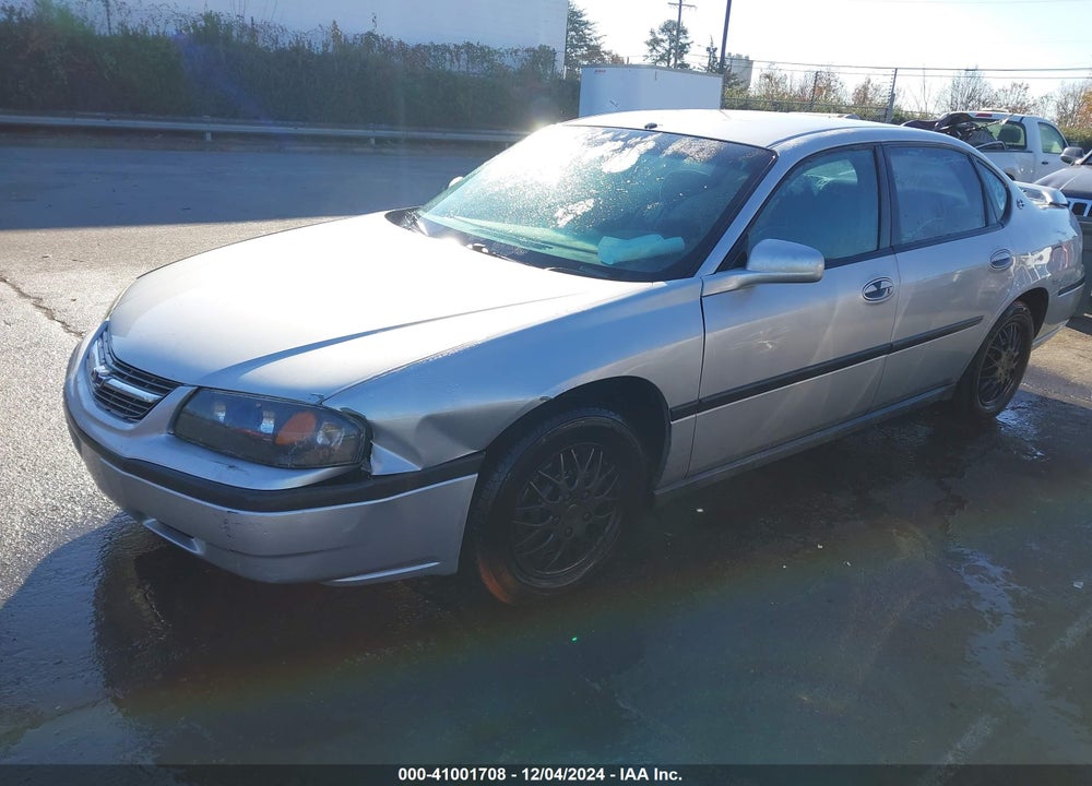 2003 CHEVROLET IMPALA POLICE VIN: 2G1WF55K239382762