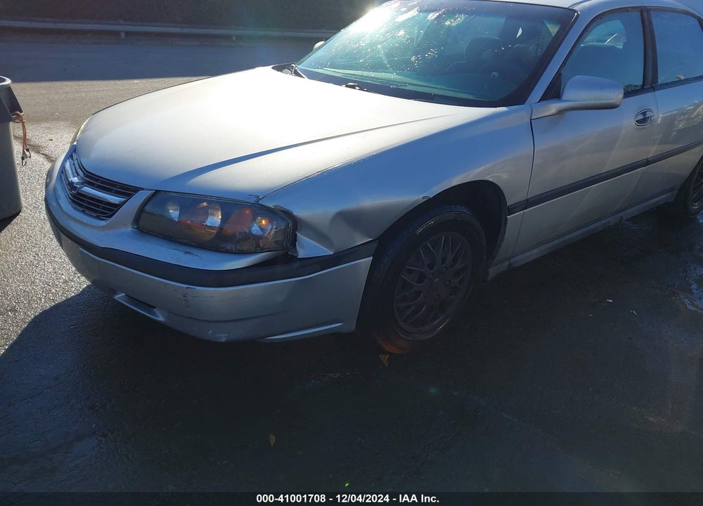 2003 CHEVROLET IMPALA POLICE VIN: 2G1WF55K239382762