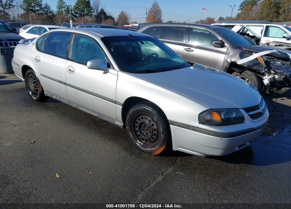 2003 CHEVROLET IMPALA POLICE VIN: 2G1WF55K239382762