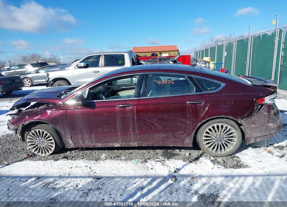 2017 FORD FUSION VIN: 3FA6P0K96HR103684