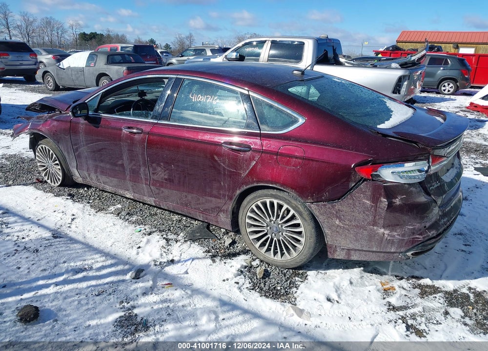 2017 FORD FUSION VIN: 3FA6P0K96HR103684