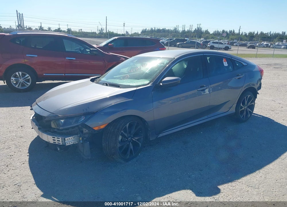 2020 HONDA CIVIC SPORT VIN: 2HGFC2F86LH533773