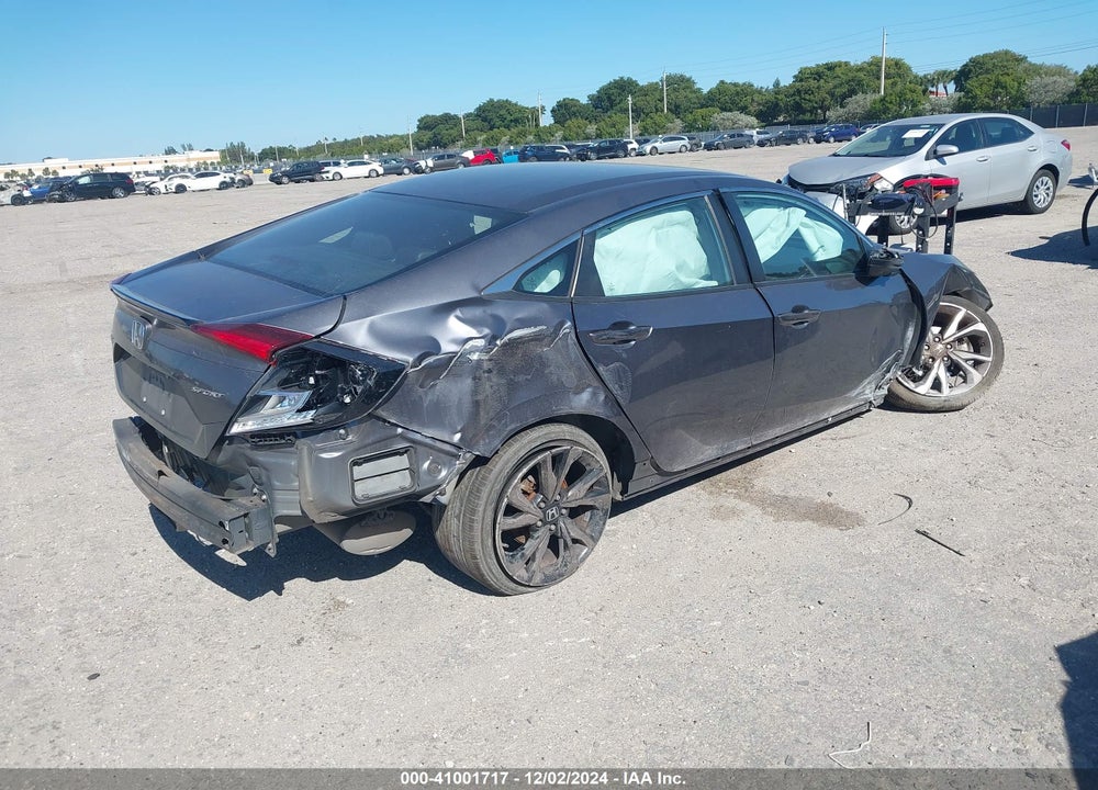 2020 HONDA CIVIC SPORT VIN: 2HGFC2F86LH533773