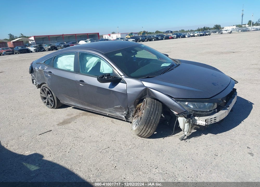 2020 HONDA CIVIC SPORT VIN: 2HGFC2F86LH533773