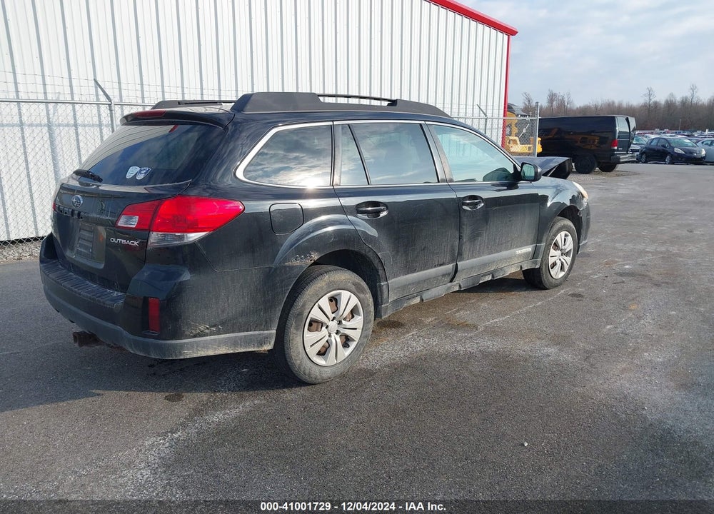 2010 SUBARU OUTBACK 2.5I VIN: 4S4BRCAC9A3311284