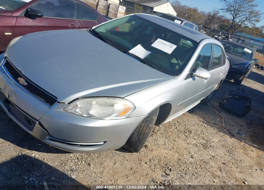 2012 CHEVROLET IMPALA LT VIN: 2G1WG5E35C1263480
