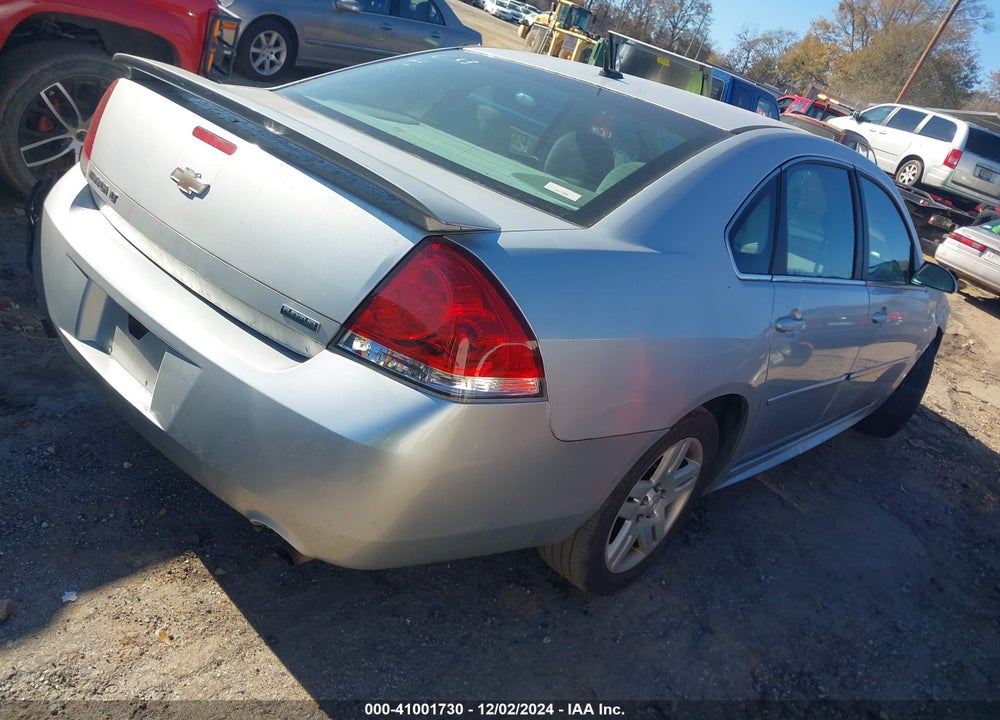 2012 CHEVROLET IMPALA LT VIN: 2G1WG5E35C1263480