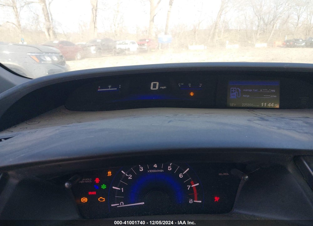 2013 HONDA CIVIC LX VIN: 19XFB2E56DE020206