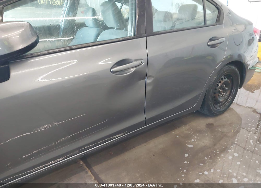 2013 HONDA CIVIC LX VIN: 19XFB2E56DE020206