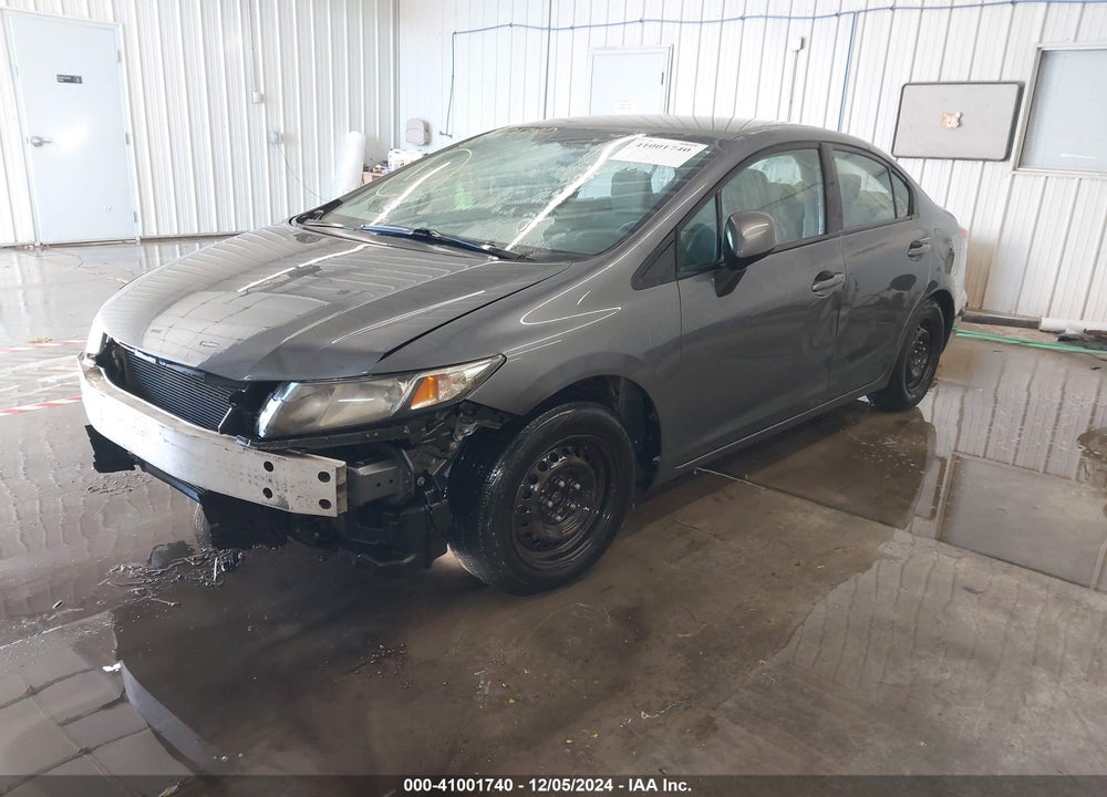 2013 HONDA CIVIC LX VIN: 19XFB2E56DE020206
