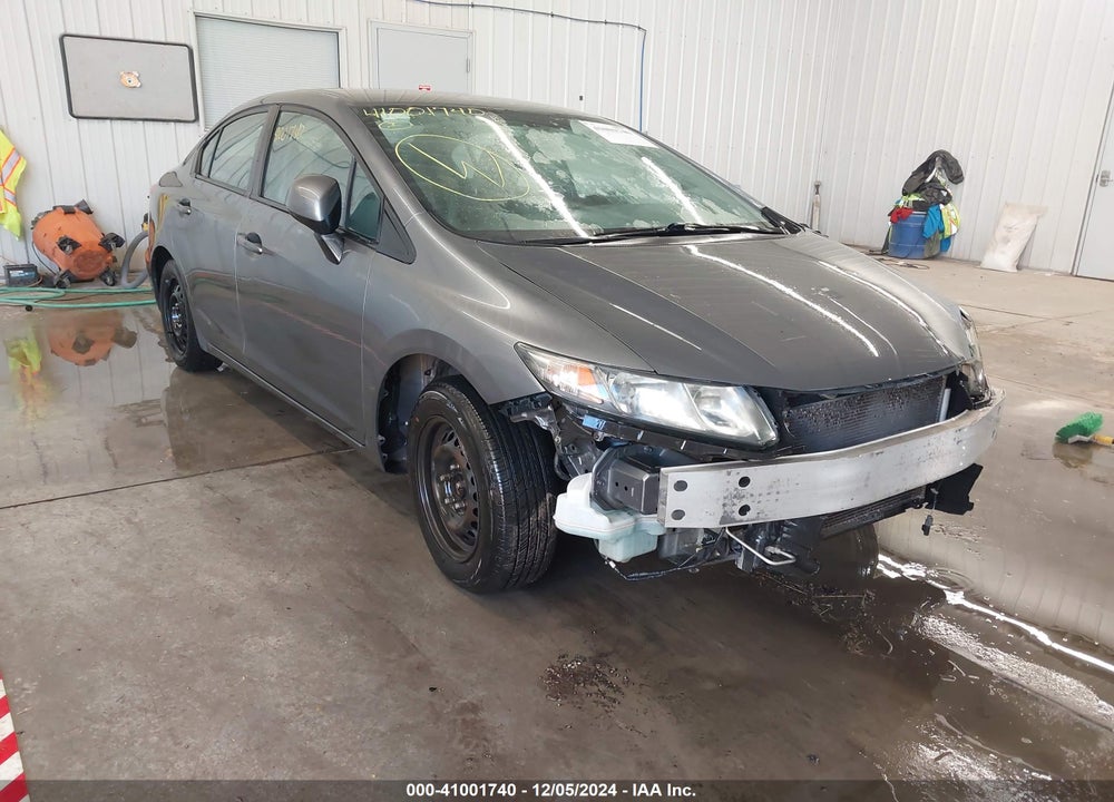 2013 HONDA CIVIC LX VIN: 19XFB2E56DE020206