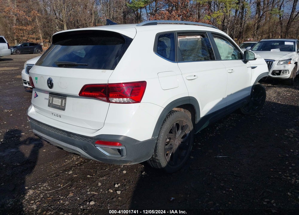 2022 VOLKSWAGEN TAOS VIN: 3VVLX7B26NM004558