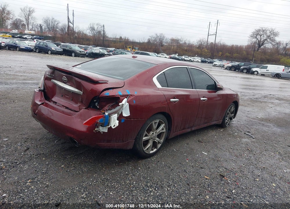 2012 NISSAN MAXIMA 3.5 SV VIN: 1N4AA5AP6CC848645