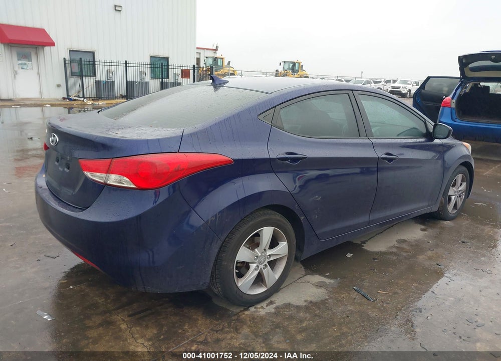 2013 HYUNDAI ELANTRA GLS VIN: 5NPDH4AE0DH386049