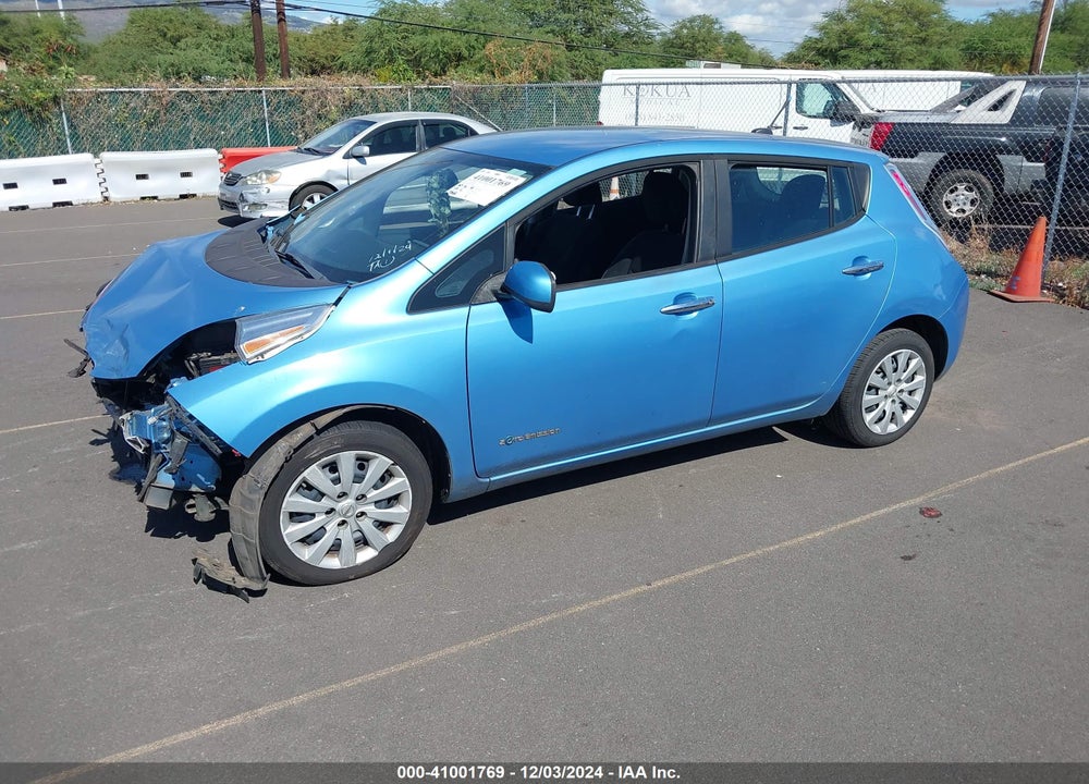 2013 NISSAN LEAF S VIN: 1N4AZ0CP0DC414490
