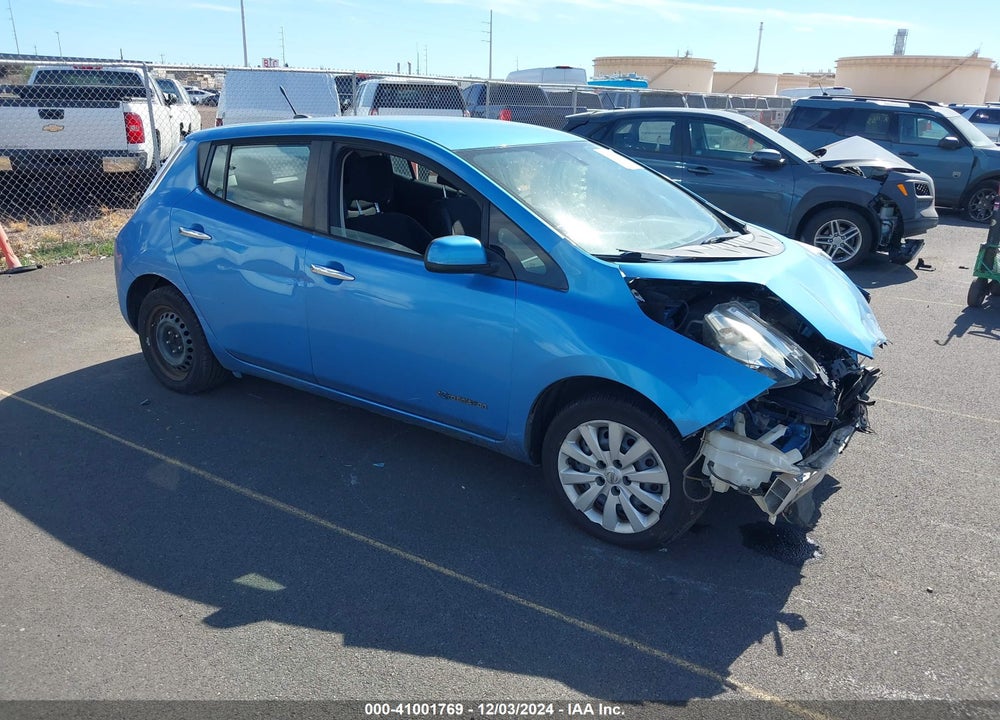 2013 NISSAN LEAF S VIN: 1N4AZ0CP0DC414490