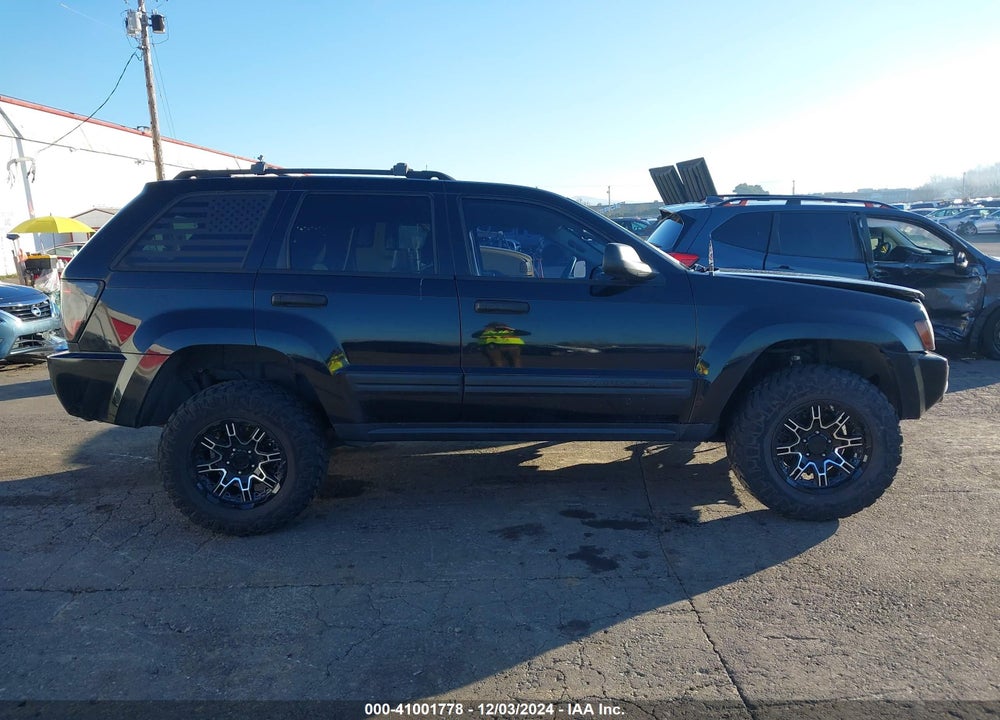 2005 JEEP GRAND CHEROKEE LAREDO VIN: 1J4GR48K55C720122