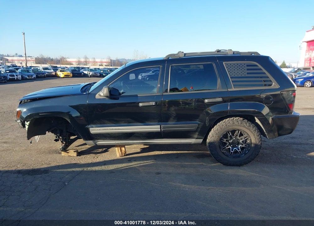 2005 JEEP GRAND CHEROKEE LAREDO VIN: 1J4GR48K55C720122