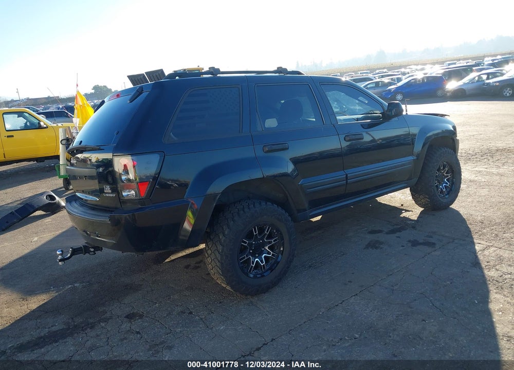 2005 JEEP GRAND CHEROKEE LAREDO VIN: 1J4GR48K55C720122