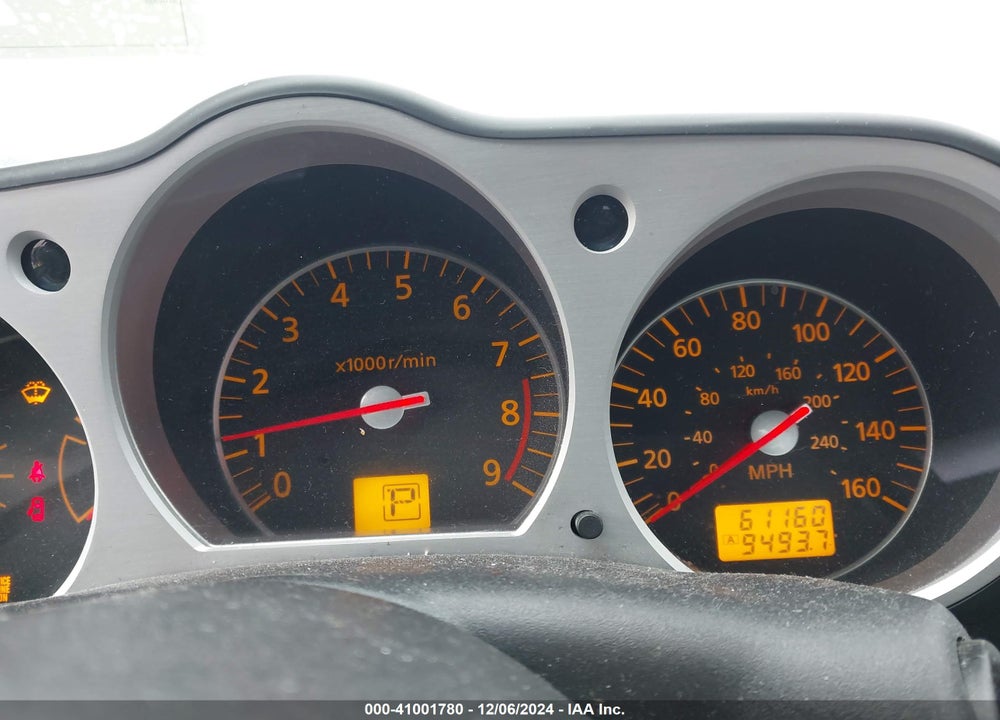 2007 NISSAN 350Z VIN: JN1BZ36A07M650940