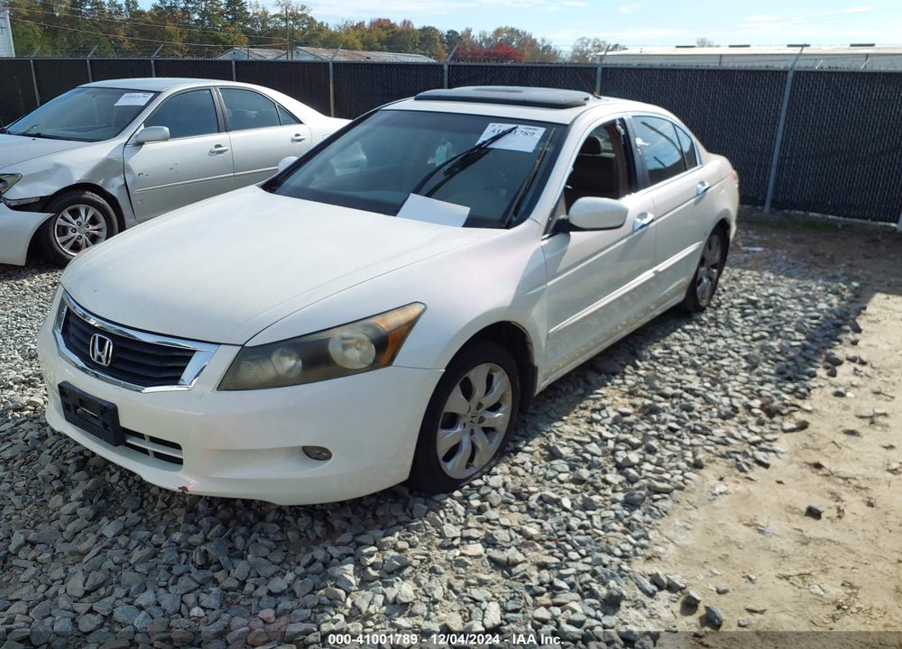 2008 HONDA ACCORD 3.5 EX-L VIN: 1HGCP36828A040238