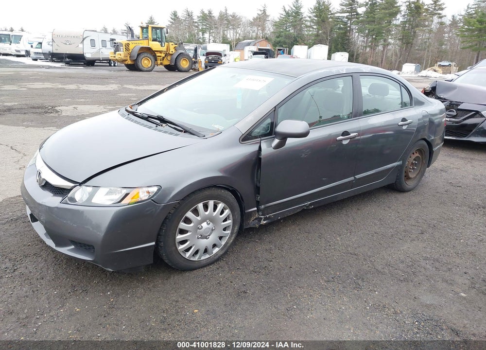 2010 HONDA CIVIC LX VIN: 2HGFA1F55AH536103