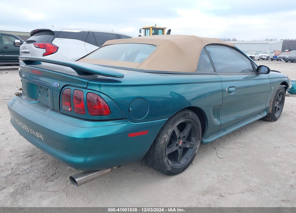 1997 FORD MUSTANG COBRA VIN: 1FALP46V2VF166159