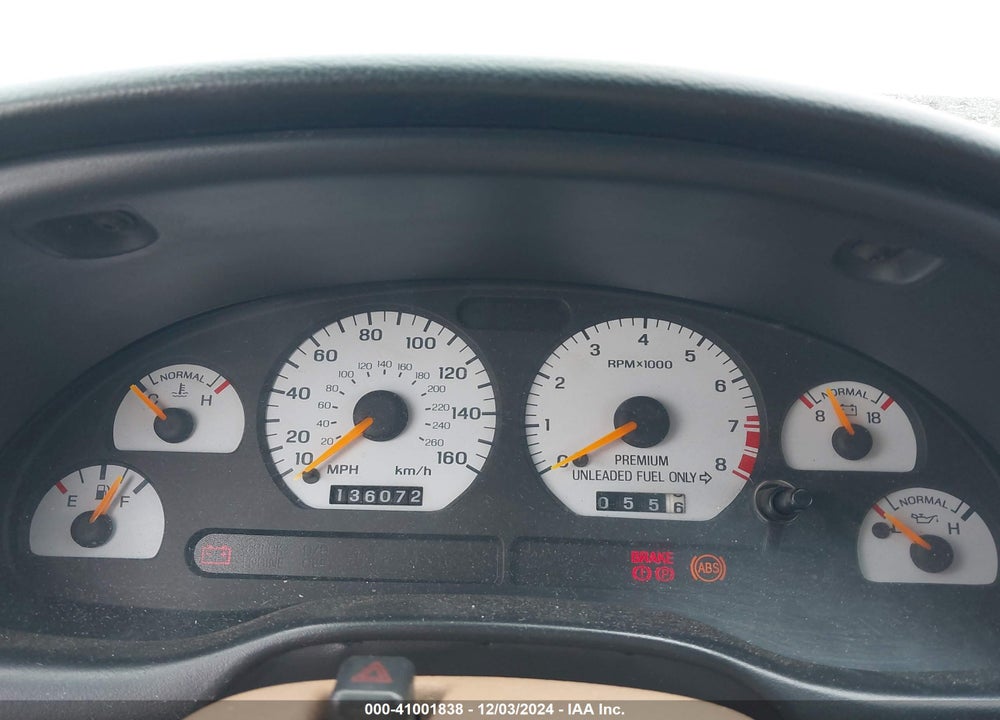 1997 FORD MUSTANG COBRA VIN: 1FALP46V2VF166159