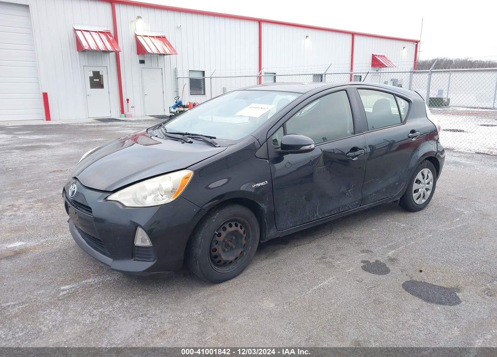 2013 TOYOTA PRIUS C TWO VIN: JTDKDTB30D1541023