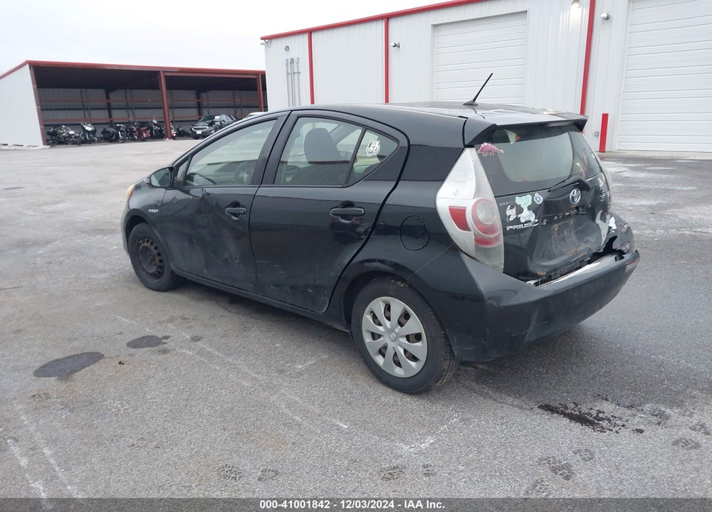 2013 TOYOTA PRIUS C TWO VIN: JTDKDTB30D1541023