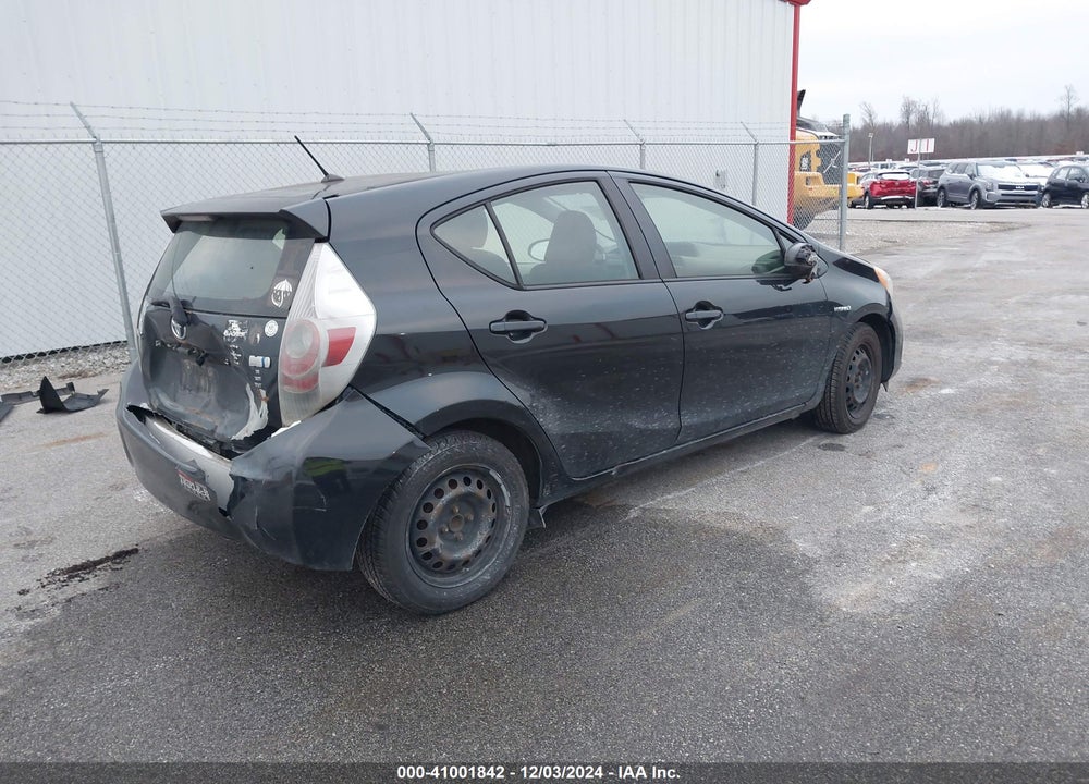 2013 TOYOTA PRIUS C TWO VIN: JTDKDTB30D1541023