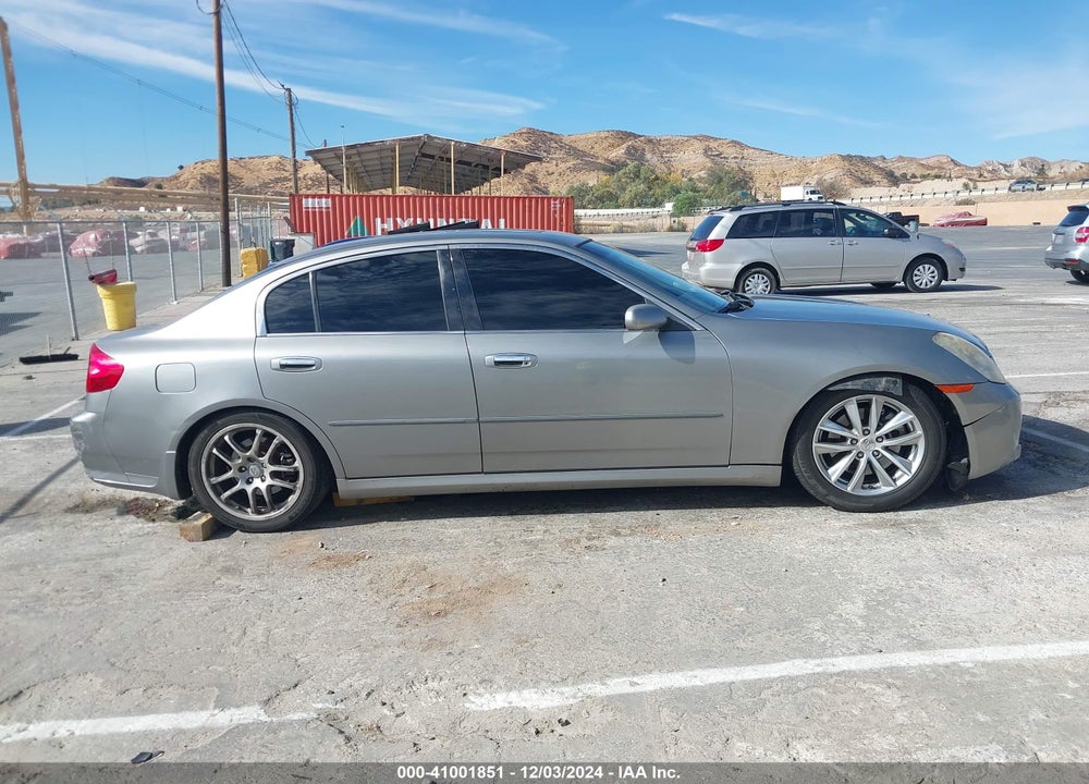 2006 INFINITI G35 VIN: JNKCV51E66M508897