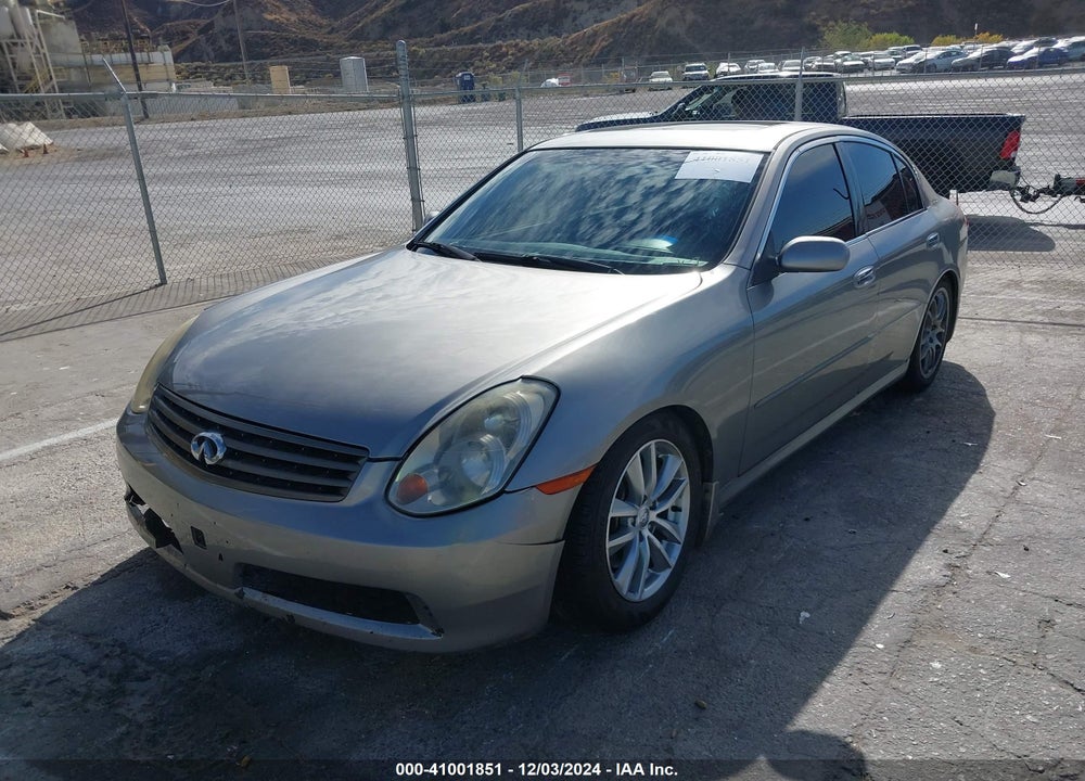2006 INFINITI G35 VIN: JNKCV51E66M508897