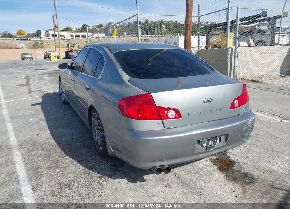 2006 INFINITI G35 VIN: JNKCV51E66M508897