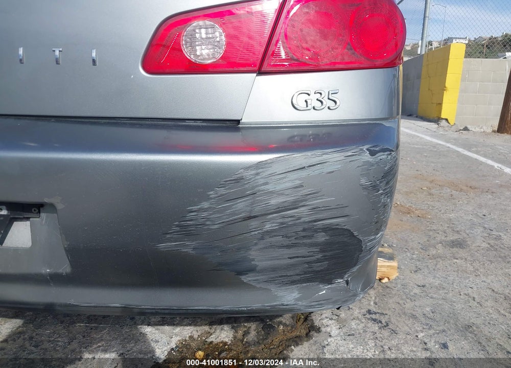2006 INFINITI G35 VIN: JNKCV51E66M508897