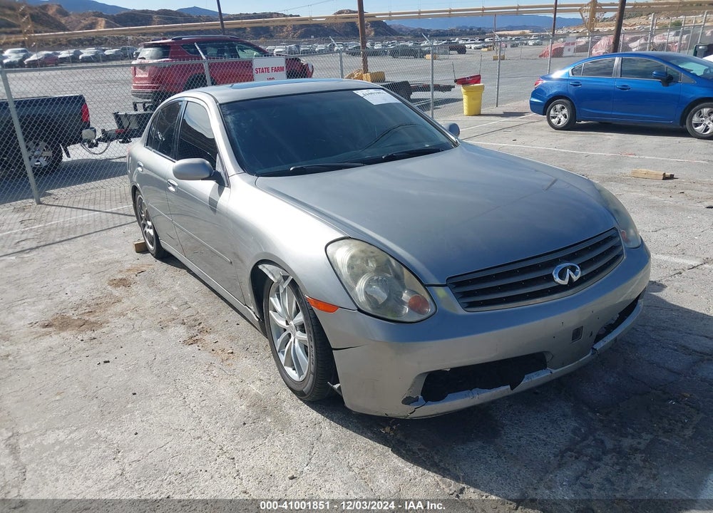 2006 INFINITI G35 VIN: JNKCV51E66M508897