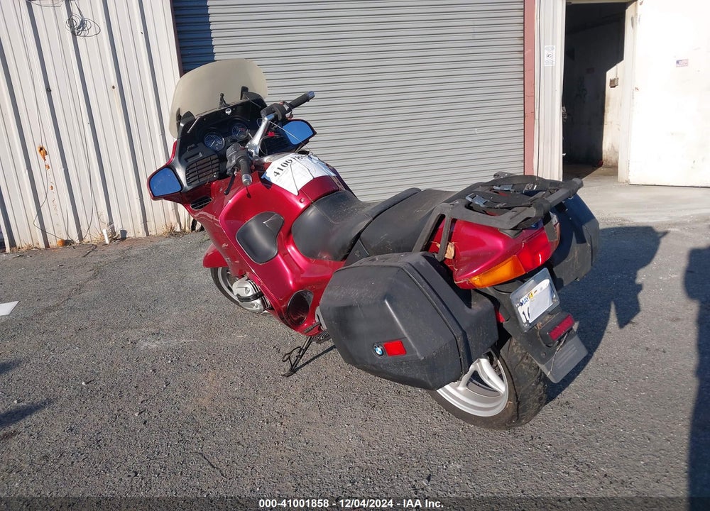 2004 BMW R1150 RT VIN: WB10499AX4ZE90873