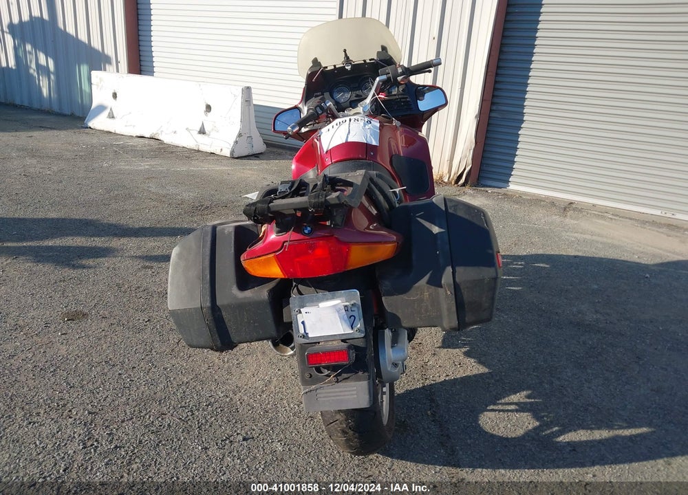 2004 BMW R1150 RT VIN: WB10499AX4ZE90873