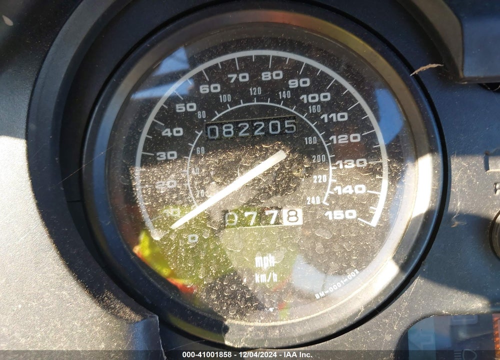 2004 BMW R1150 RT VIN: WB10499AX4ZE90873