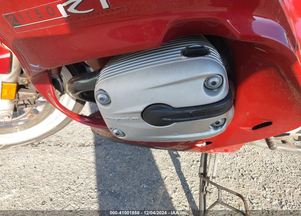 2004 BMW R1150 RT VIN: WB10499AX4ZE90873