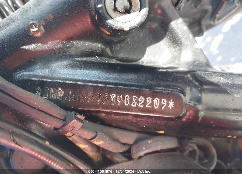 2008 HARLEY-DAVIDSON FLSTSB VIN: 1HD1JM5458Y082209